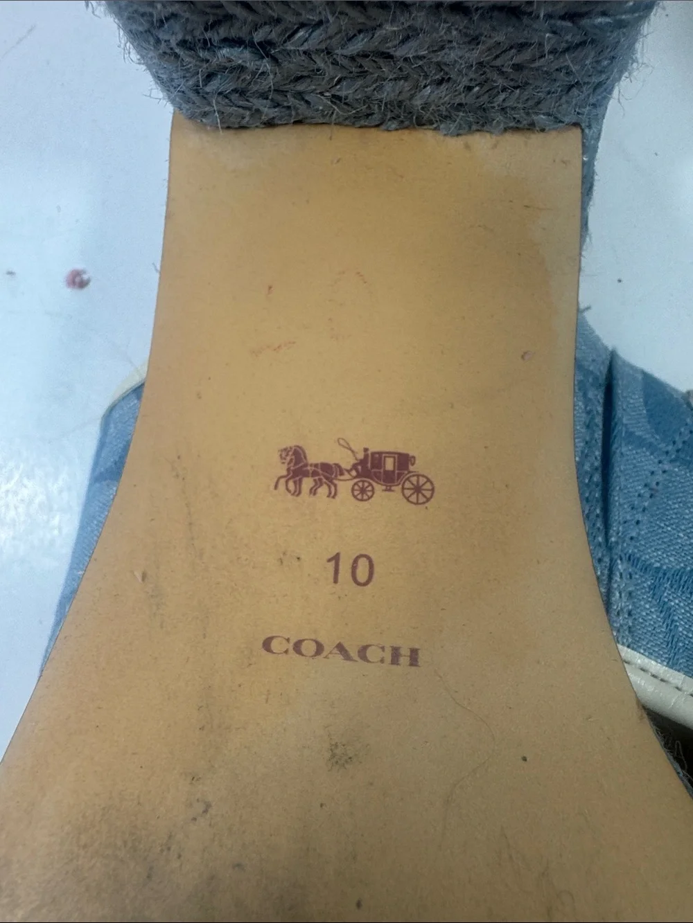Coach sloan wedge